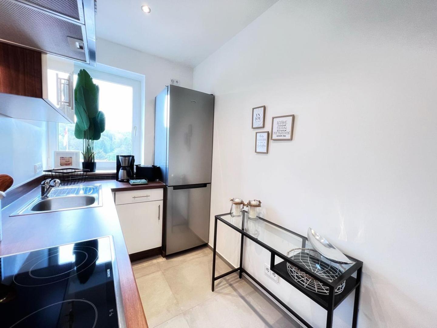 4-Sterne Ferienwohnung Waldblick Schweinfurt Exterior foto